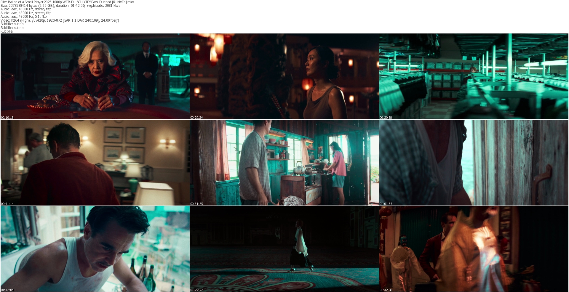 دانلود فیلم Ballad of a Small Player 2025 دوبله فارسی